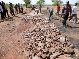 Réfection de la route d'accès au village de Lokpergou, Région des Savanes, Togo